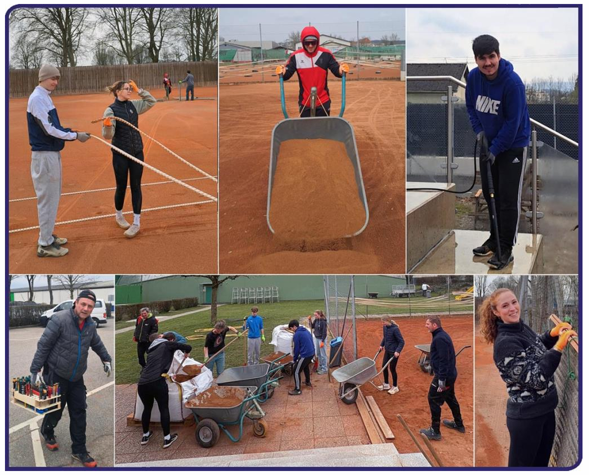 Platz Instandsetzung