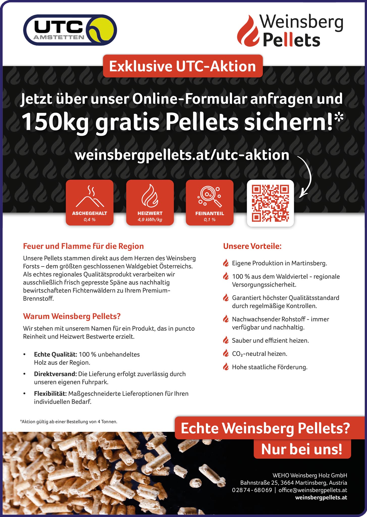 Weinsberg Pellets Aktion