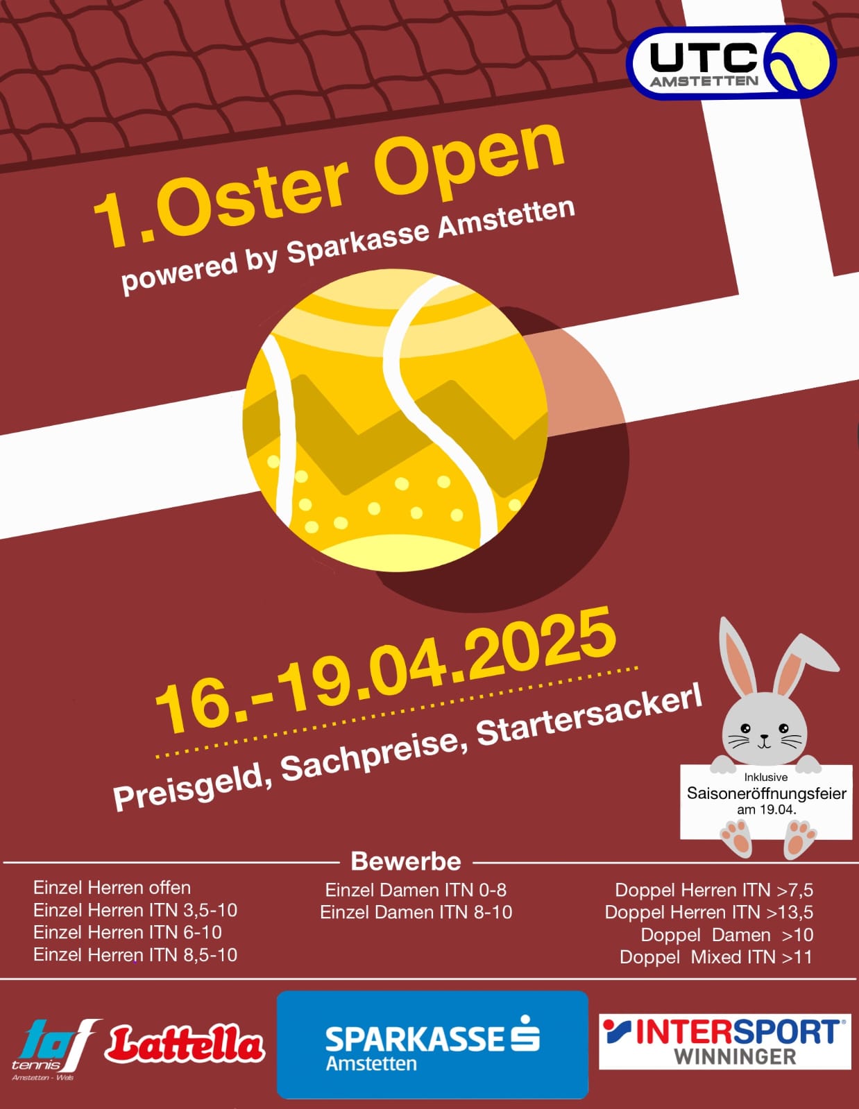1. Amstettner Oster Open presented by Sparkasse Amstetten